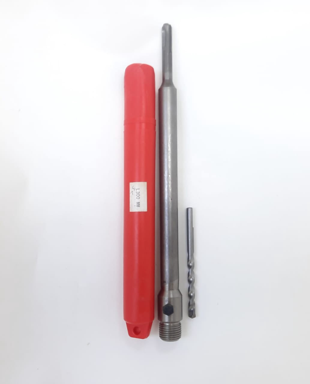Saw Hole Cutter Adaptor L300MM / 12" Red Case with Drill Bit