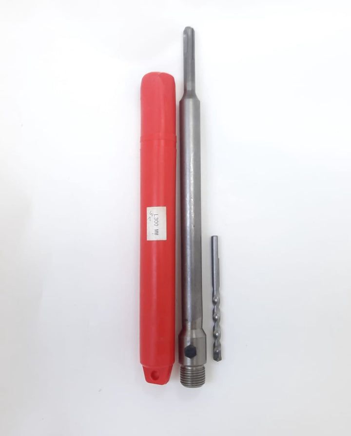 Saw Hole Cutter Adaptor L300MM / 12" Red Case with Drill Bit