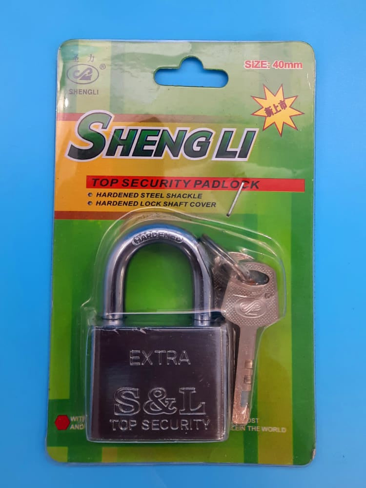 SHENGLI Padlock 40MM Short Shackle QB4