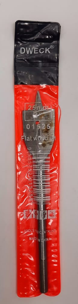 DWECK Drill Bit Flat 1" X 6" Short 01525