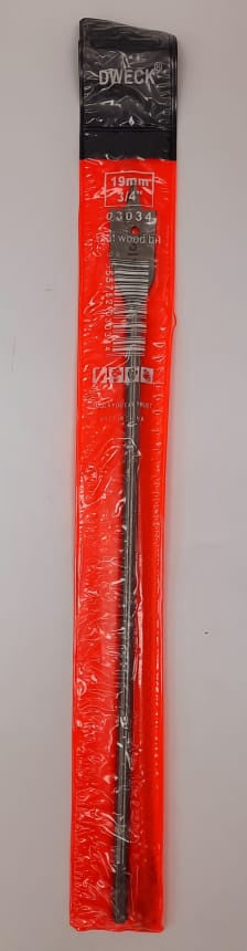 DWECK Drill Bit Flat 3/4" X 12" Long 03034
