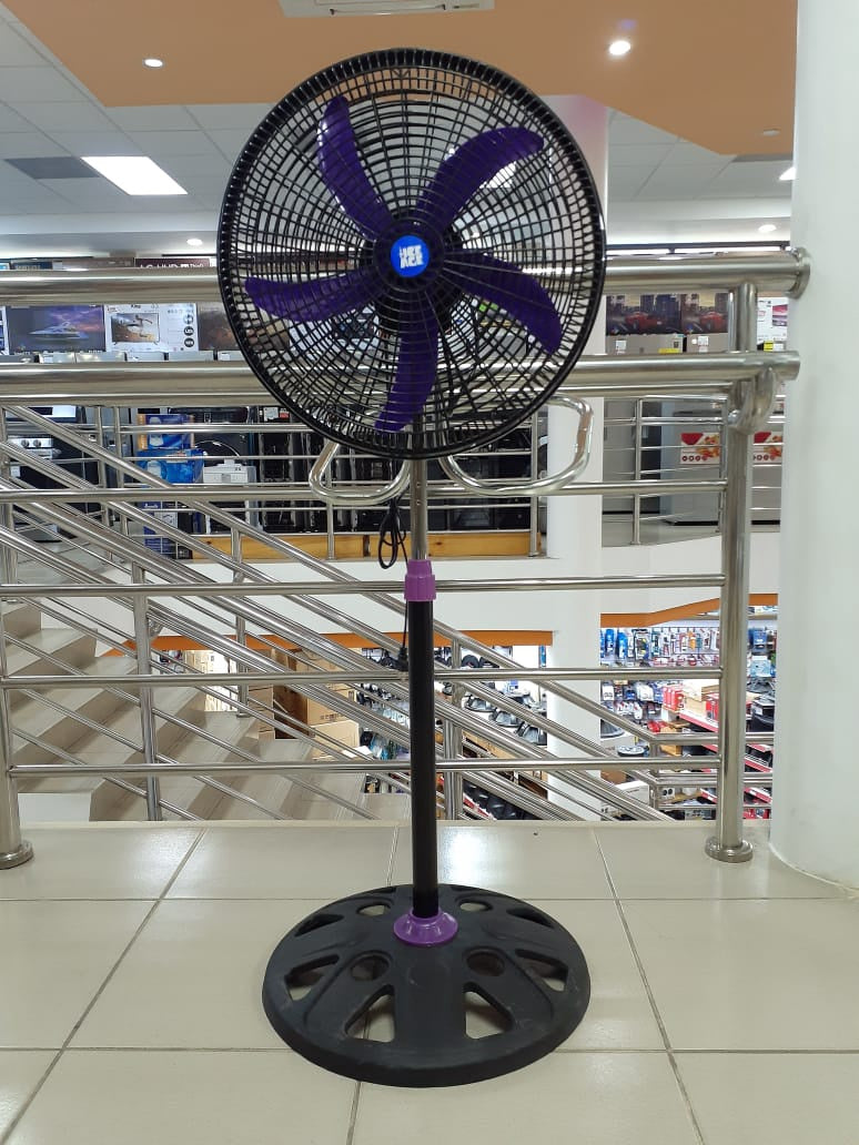 ICE AGE Fan 18" Stand SF1A45R 3IN1 with Remote & Wall Mount 110V / Red / Red