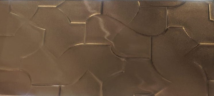 Louvres Glass 30" X 4" Bronze Design