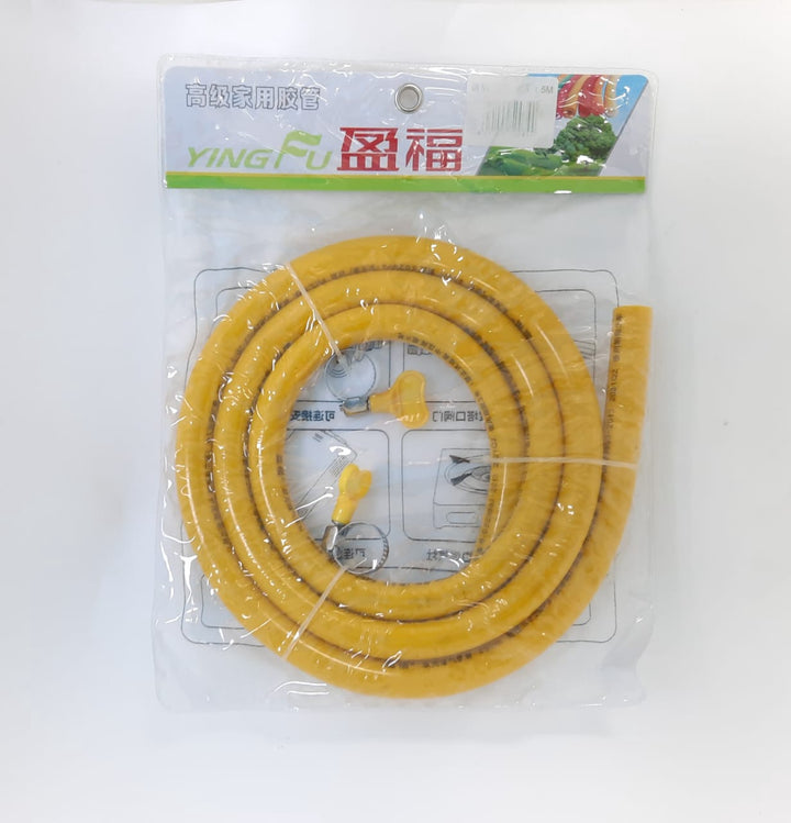 YING FU Gas Hose 1.5M W/CLIP