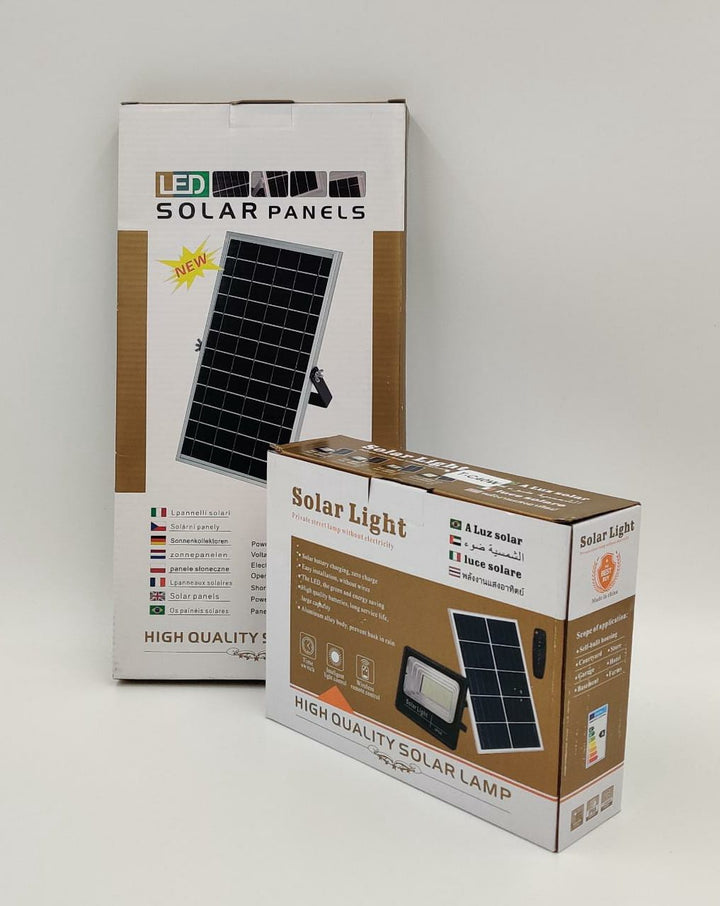 Lamp LED Solar Flood 40W with Solar Panel T-C40W Solar Light