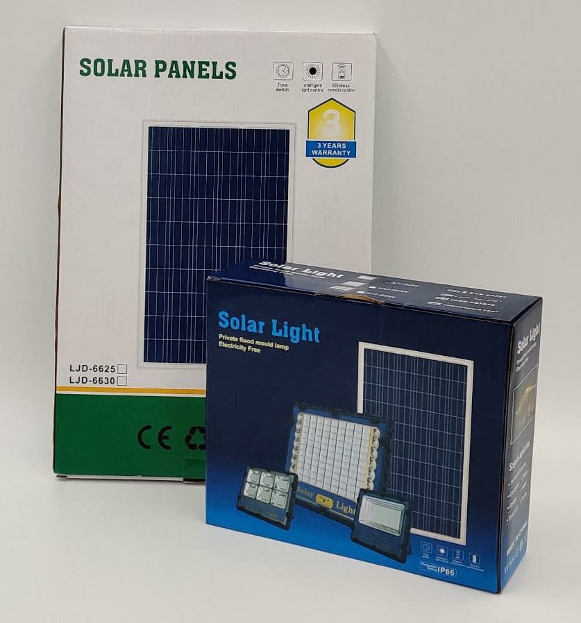 Lamp LED Solar Flood 200W with Solar Panel XM200W Solar Light