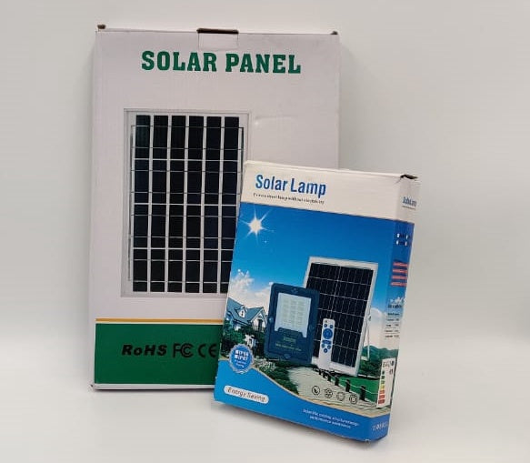 Lamp LED Solar Flood 30W IP66 with Solar Panel Solar Light