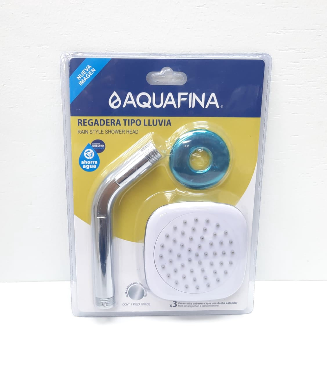 AQUAFINA BLUE Shower Head with Pole Aquafina A-W78