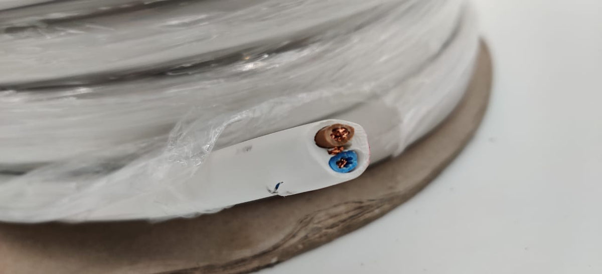 TURKEY Cable 2.5MM 2CORE Flat ELAND/VK/TFK with Earth Yard