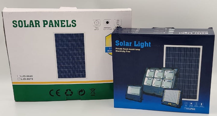 Lamp LED Solar Flood 100W with Solar Panel XM-100W Solar Light