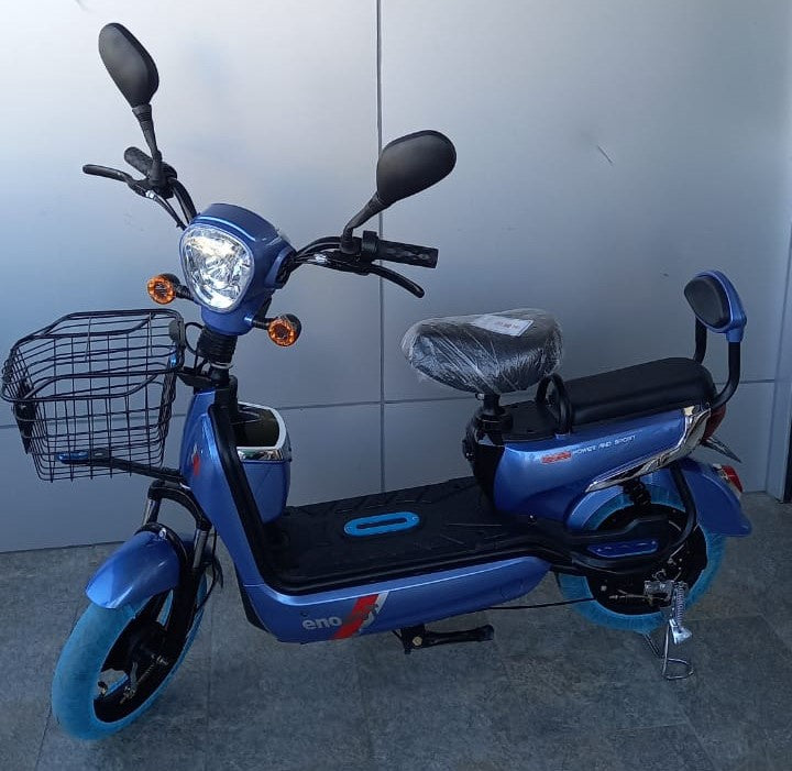 Electric Bike Top One 3-SPEED with Mirrors, Turn Signals, Alarm and Charger Ebike