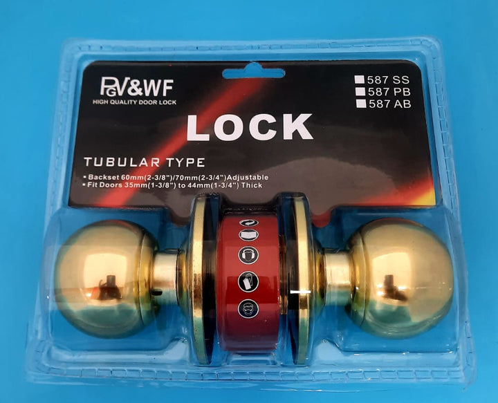 Lock Pgv&wf Entry Knob Antique Bronze