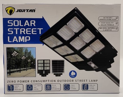 JORTAN Light Solar Street LED 600W JT-BCRT-600W with Pole