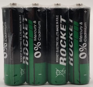 ROCKET Battery Size Aa 4PCS Pack