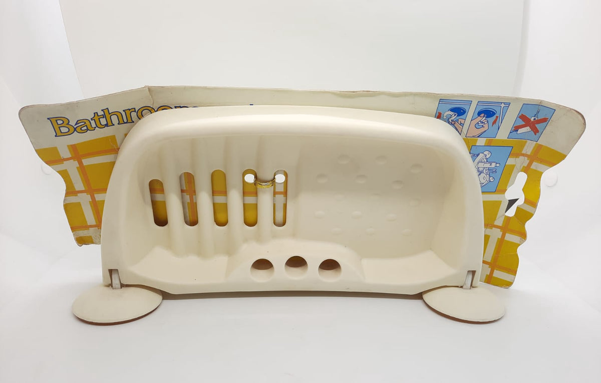 Soap Dish Plastic Large Cream