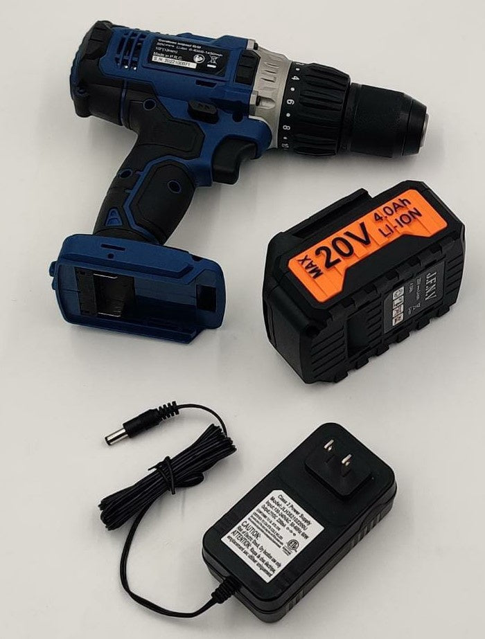 JFNV Drill Gun 20V Lithium Ion 4.0AH Impact