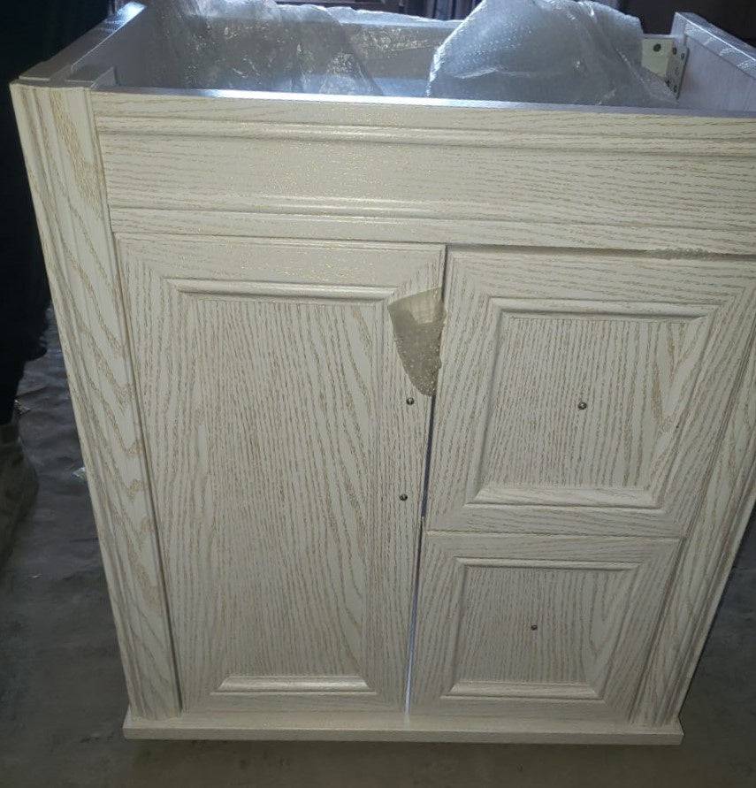 Bathroom Cabinet #7780 with Sink and Mirror 80X48X64 CM