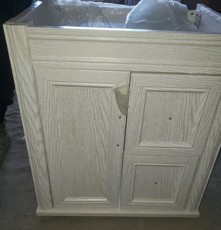 Bathroom Cabinet #7780 with Sink and Mirror 80X48X64 CM