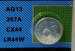 Battery Tmi AG13 / LR44W / 364A / 357A 1.55V Alkaline Sold Each
