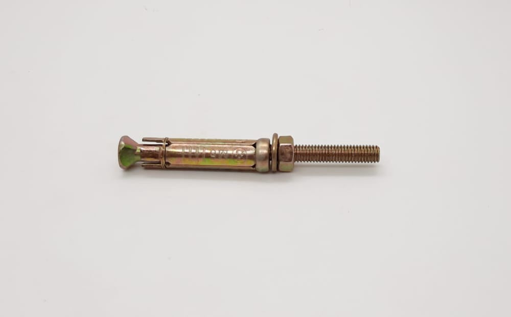 Anchor Bolt M6 X 75MM Brass 3"
