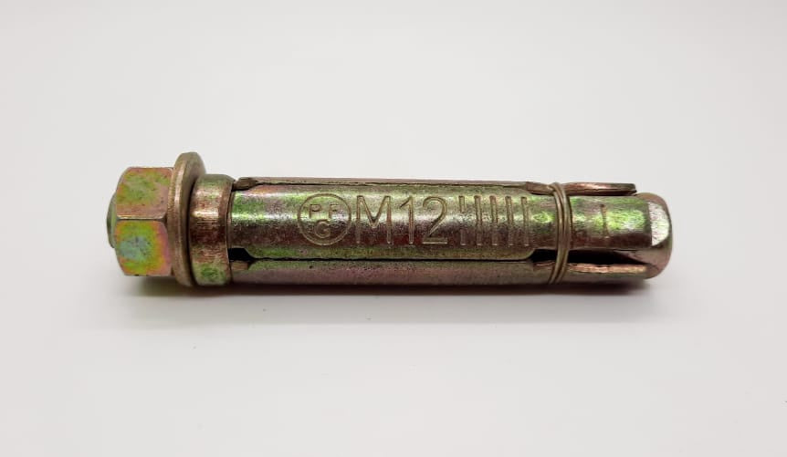Anchor Bolt M12 X 5/8" X 100MM Brass