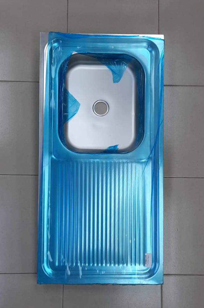 Sink S/BOWL S/DRAIN 39" X 19.5" W/OUT Waste