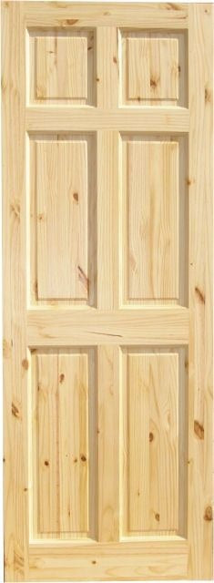 Door Pine 30" X 80" Interior Knotty