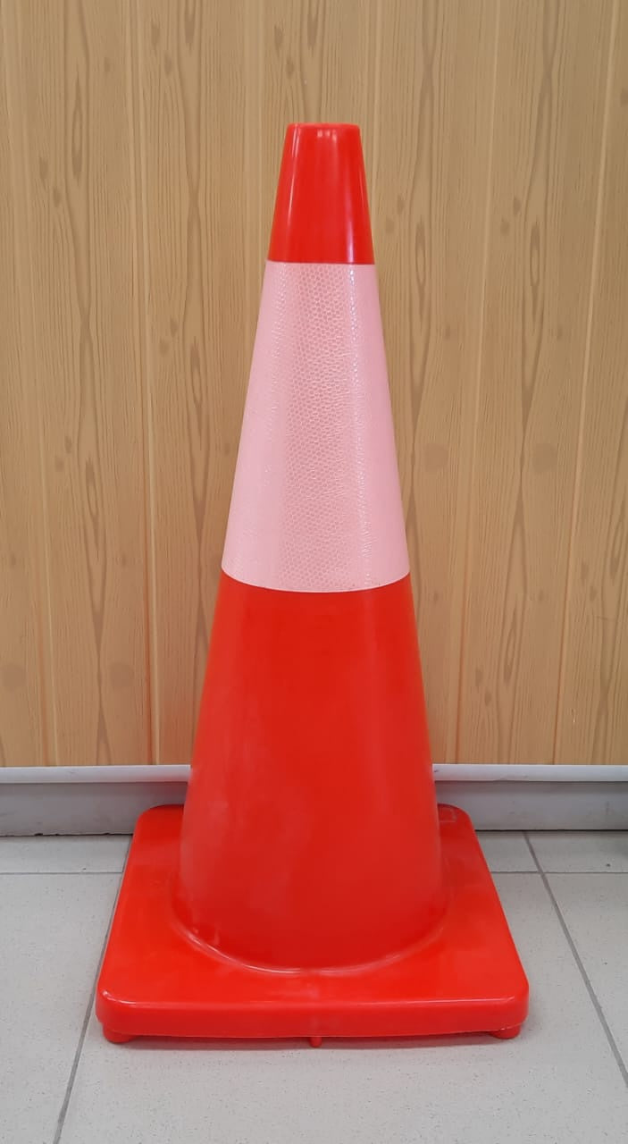 BROWN USA Traffic Cone PVC 28" Orange BRTC28