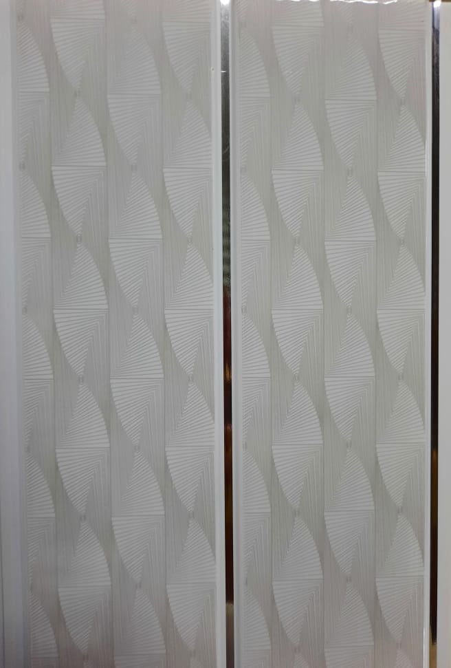Ceiling PVC 19.5' X 8" #P2021 Design White