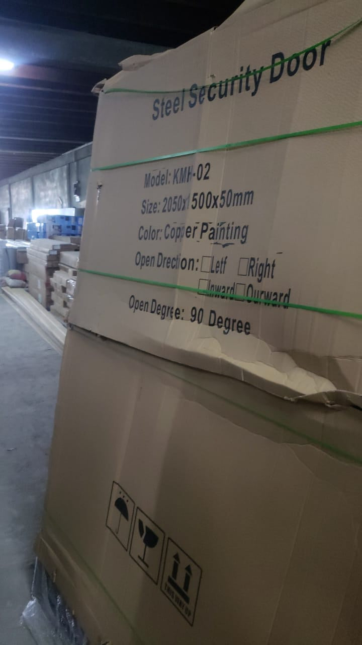 Door Metal Double Heavy Copper 2050X1500X50MM KMH-02