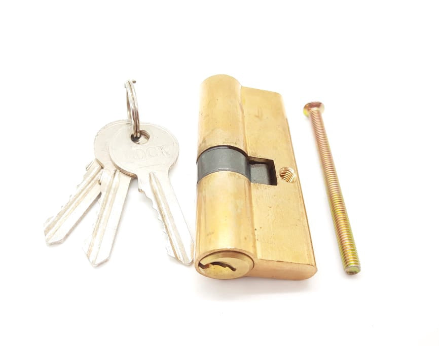Replacement Cylinder and Key for Metal Doors