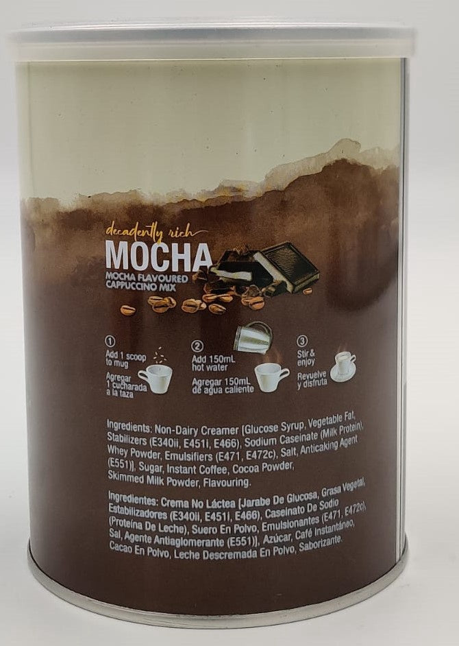 CAFE BARISTA Mocha Tin Flavoured Cappuccino Mix 320G