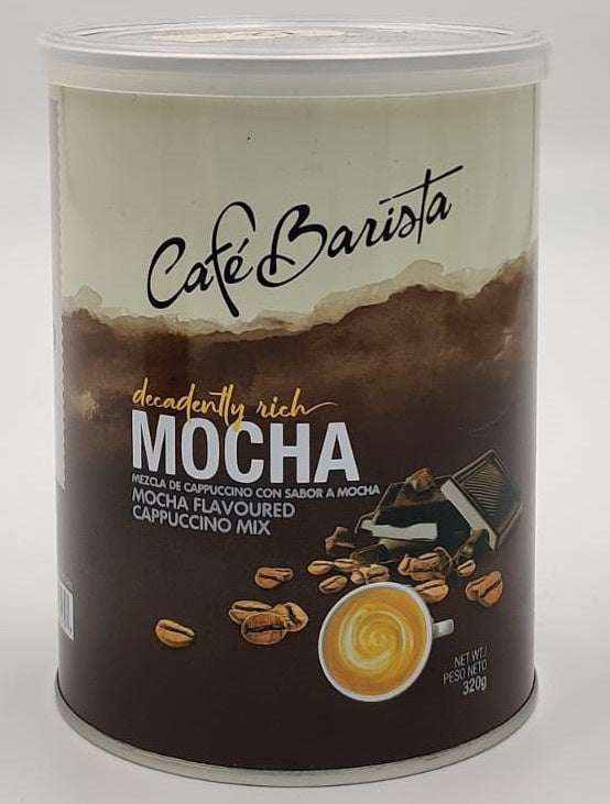 CAFE BARISTA Mocha Tin Flavoured Cappuccino Mix 320G