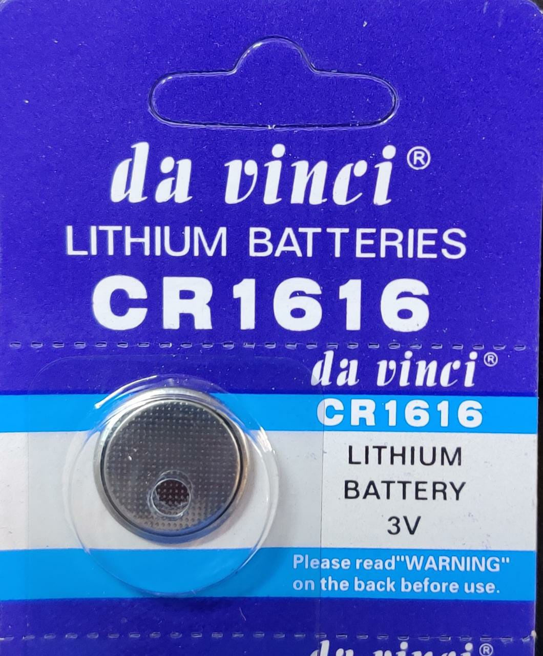 MAXELL Battery Lithium Coin J-PAN Da Vinci CR1616 Coin Sold Each