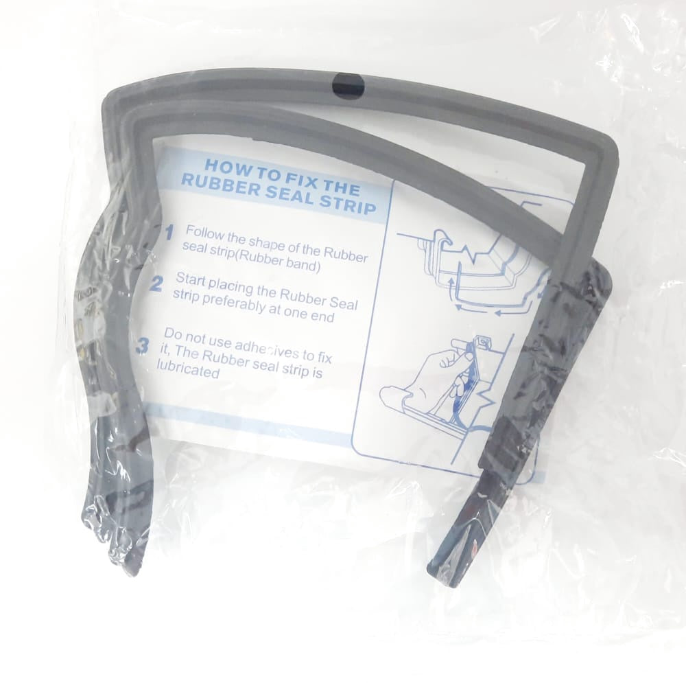 Gutter 6" Rubber 2PC Per Pack