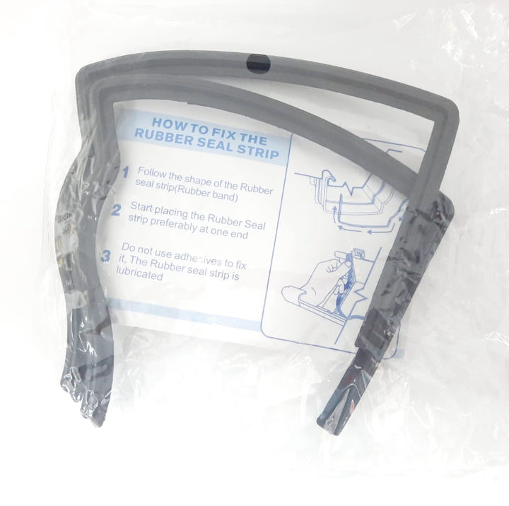 Gutter 6" Rubber 2PC Per Pack