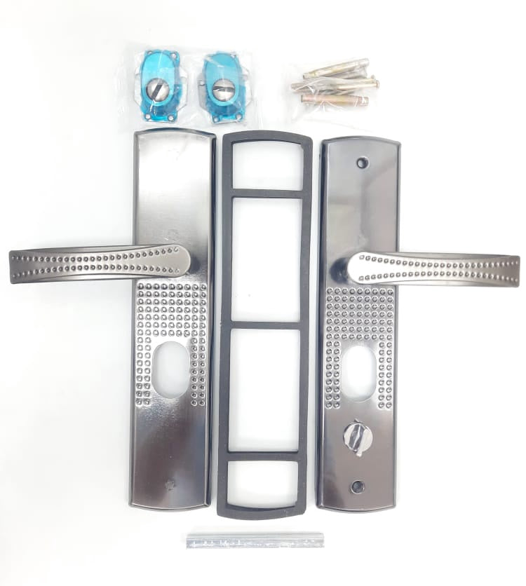 Lever Handle Set for Metal Doors 10.5"