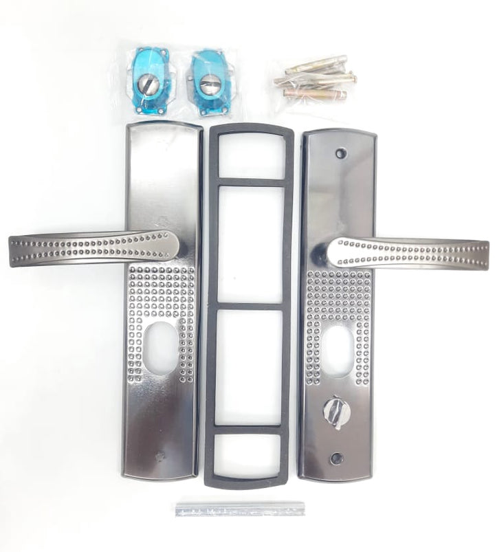 Lever Handle Set for Metal Doors 10.5"