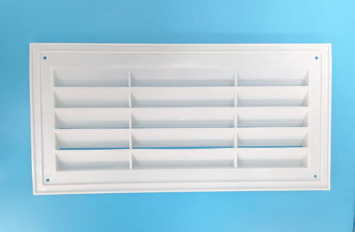 Ceiling Vent 16" X 8" Plastic White