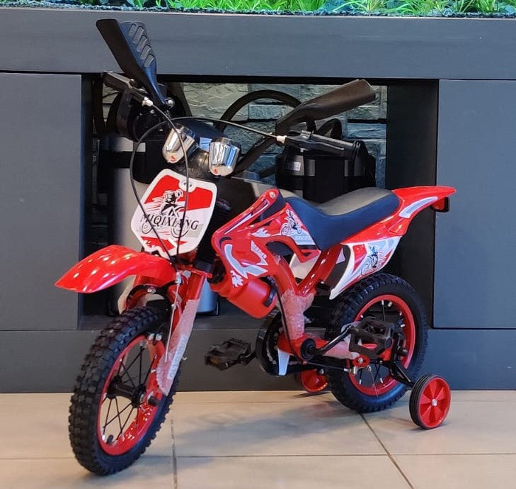 Bicycle 12" XM12 Red Miqixiang Speed Moto Style