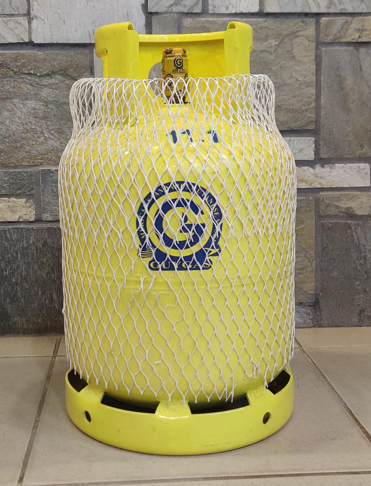 Gas Guygas (Tex) 20LB 9KG Bottle and Gas Yellow (Full)