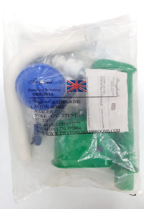 TWYFORD Cistern Fitting Kit Low Level Green Syphon