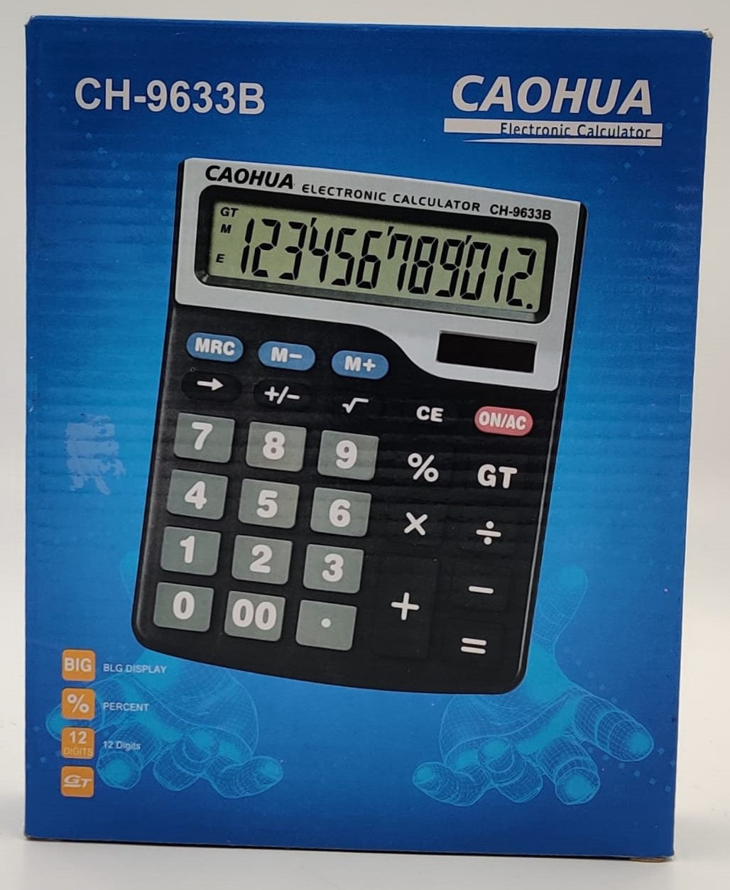 GENERIC Calculator Caohua CH-9633B 12DIGITS Big Display