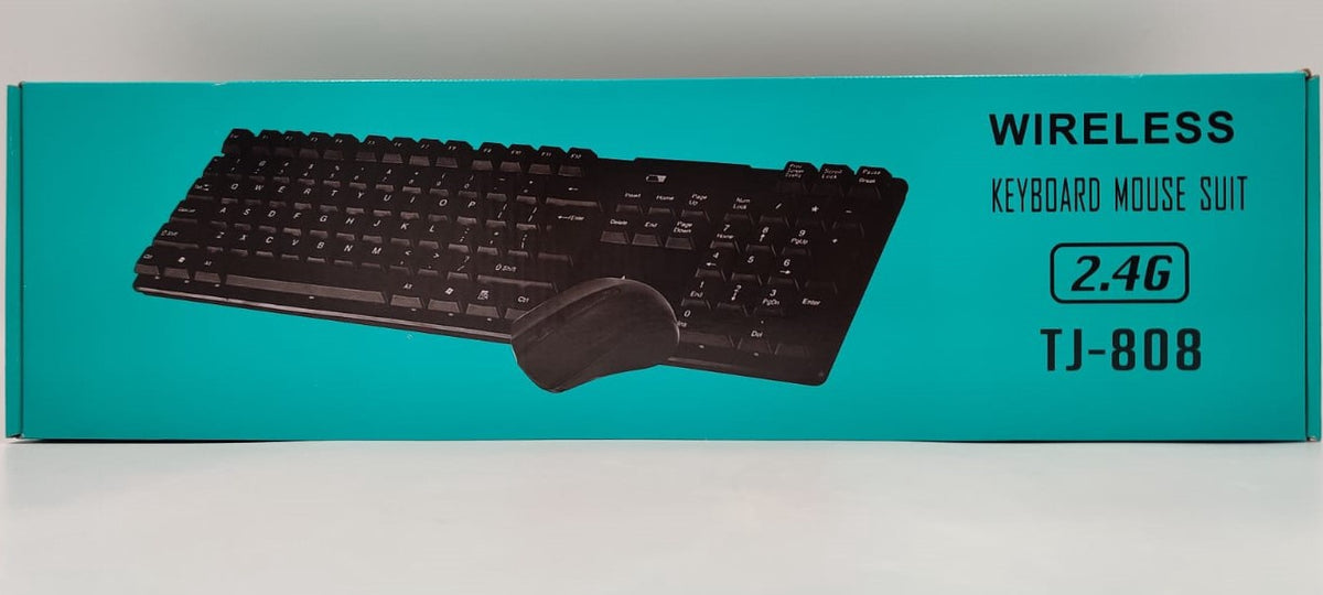 GENERIC Computer Keyboard & Mouse Combo Wireless Suit TJ-808 2.4GHZ