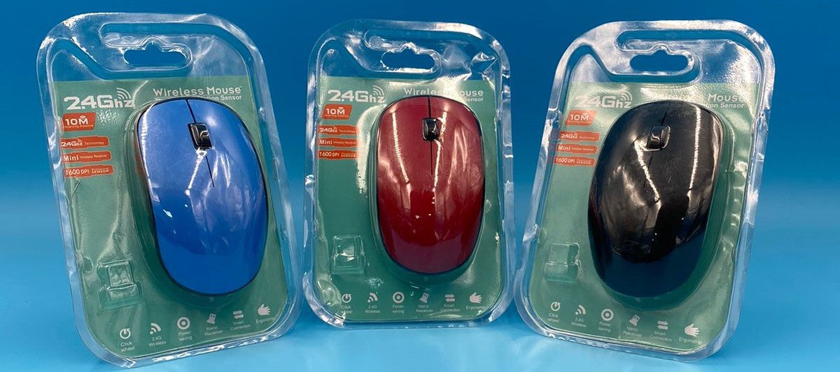 GENERIC Computer Mouse Wireless 2.4GHZ 1600DPI 10M
