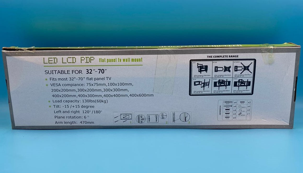 TV Wall Bracket 32"-70" LED Pdp Green DF602