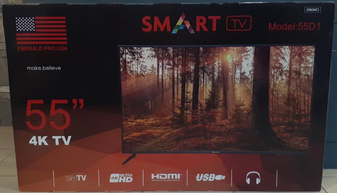 EMERALD Television 55" 55D1 55F9 Smart LED