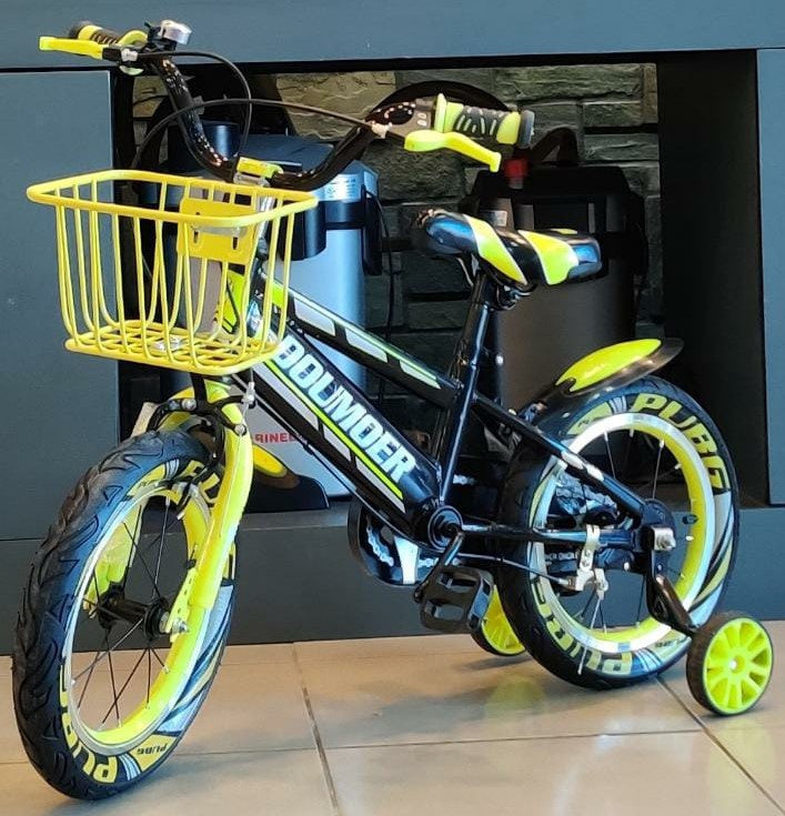 Bicycle 14" ZL14 Yellow Green & Black