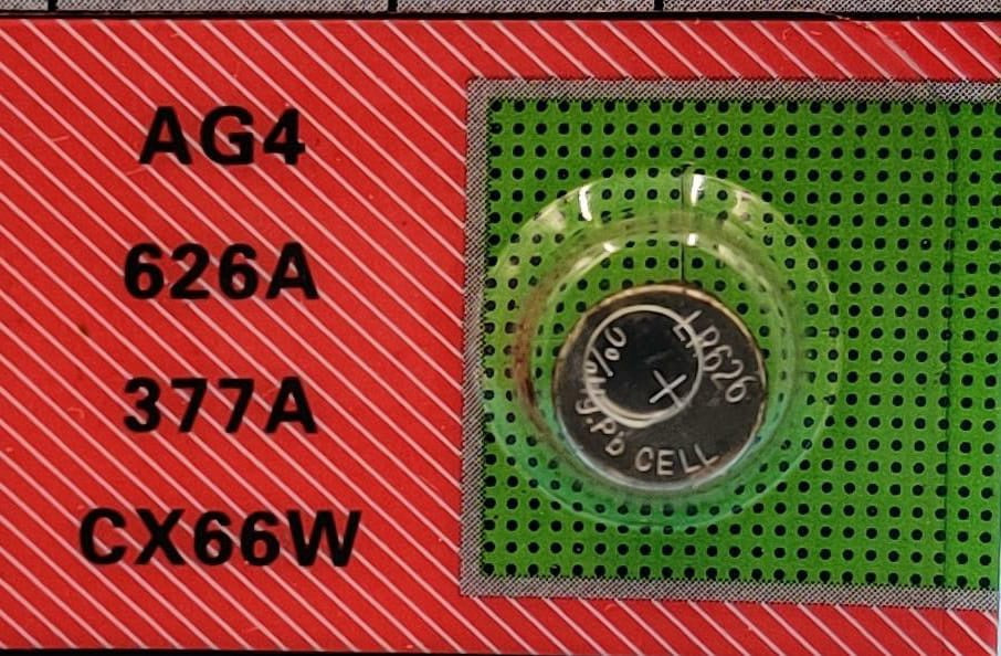 Battery Watch Tmi AG4 626A 377A CX66W 1.55V Sold Each