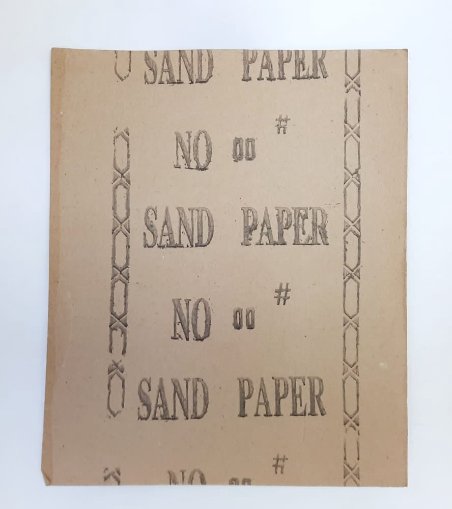 Sand Paper Wood #0